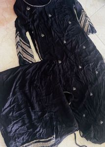 Elegant Black Kurta