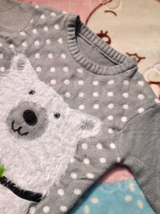 Cute Furry Dog Sweat For Girls