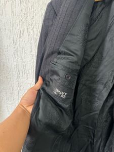Versace Single Breasted Blazer