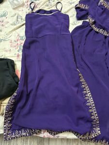 Elegant Purple Kurta Set