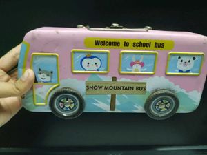 Cute School Bus Geometry Box