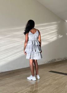 Tiered Ruffle Mini Dress