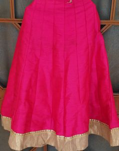 Poncho Styled Lehenga For 6-7 Year Old