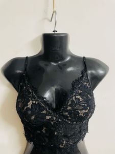 Women Black Corset Top