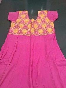 Pure Cotton Kurti Dress 👗