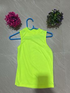 Neon Yellow Tank Top