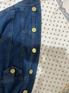 DENIM OVERCOAT WOMEN REDTAG