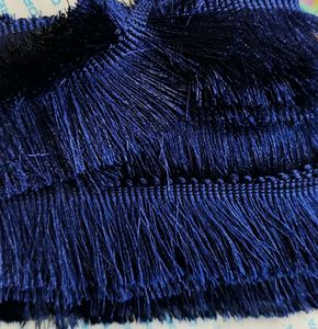 Dark Blue Jhaler Lace