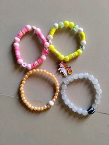 Colorful Bracelet Set (4 Pieces)
