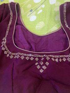Stone Work Heavy Saree