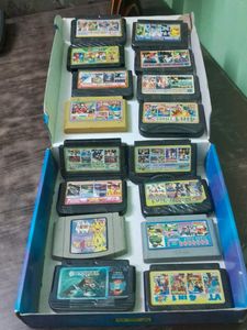 Retro Game Cartridge Collection