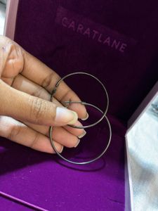CaratLane Hoop Earrings