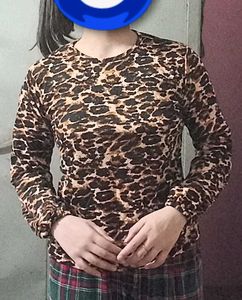 Animal Print Top