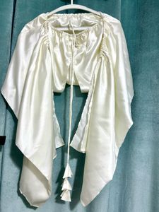 White Off-Shoulder Top