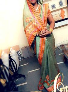 Elegant Embroidered Saree