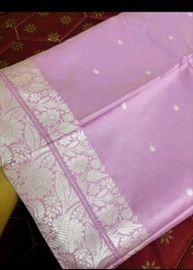 Elegant Lavender Saree