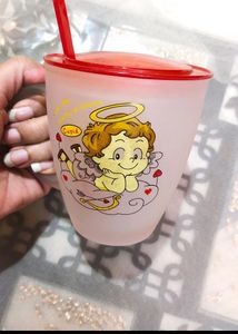 Cup With Spoon And Cap