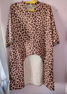 Jaguar Print Pink Colour Top