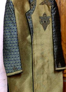 Men Silk Blend Kurta Dhoti Pant Set...