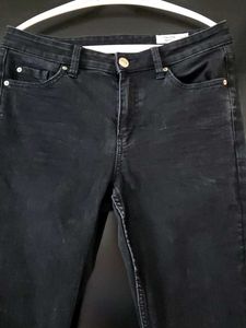 M&amp;S Dark Wash Flare Jeans