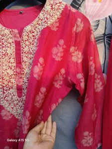 Red /Pink Salwar Suit Set