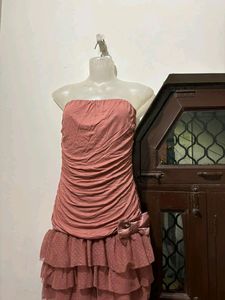 Peach Tube Dress buy