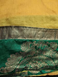 Elegant Yellow Saree