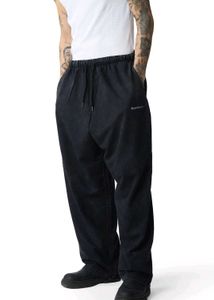 Black Faded Loose Fit Pant