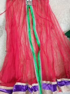 Dress with long fish cut skirt