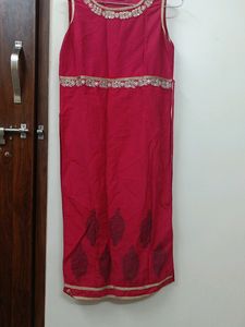 Red Colour Kurta