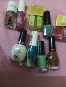 Multicolored Nailpains Of Various Brands🌻🎀