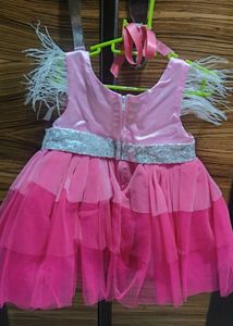 Pink Frill Dress