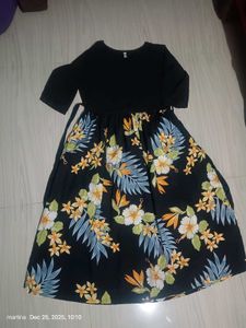 Floral Print Midi Dress