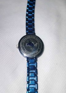 Stylish Blue Damen Watch