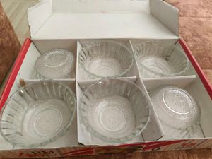 6 Pcs Glass Bowl