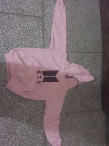 BTS Pink Hoodie