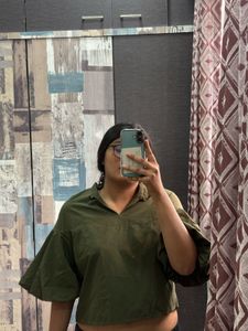 Olive Green Blouse