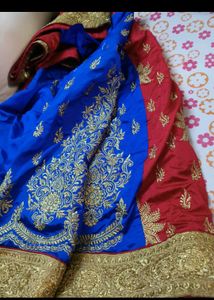 Combo Of Saree (No Blouse) And Potli For shweta