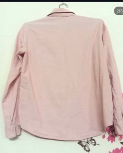 Pink Button-Down Shirt