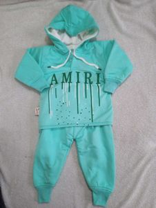 ❗ FREE DELIVERY❗New Woolen Cute Kids Tracksuit Set