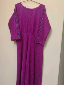 Elegant Purple Kurta