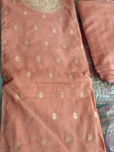 Peach Salwar Kameez Suit