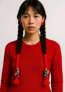 Red hair braid💈🎀