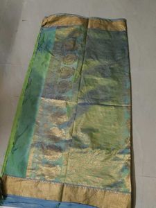 Green Colour Kanjivaram Saree