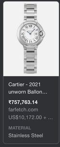 Original Cartier Watch