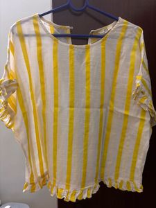 AND Chic Striped Top - Size 12