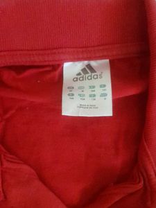 Adidas Red Polo Shirt