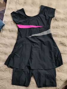 Grey Swim Dress (size S)