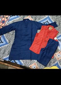 Men&#39;s Kurta Set with Waistcoat