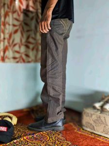 Dark Brown Baggy Jeans Pant